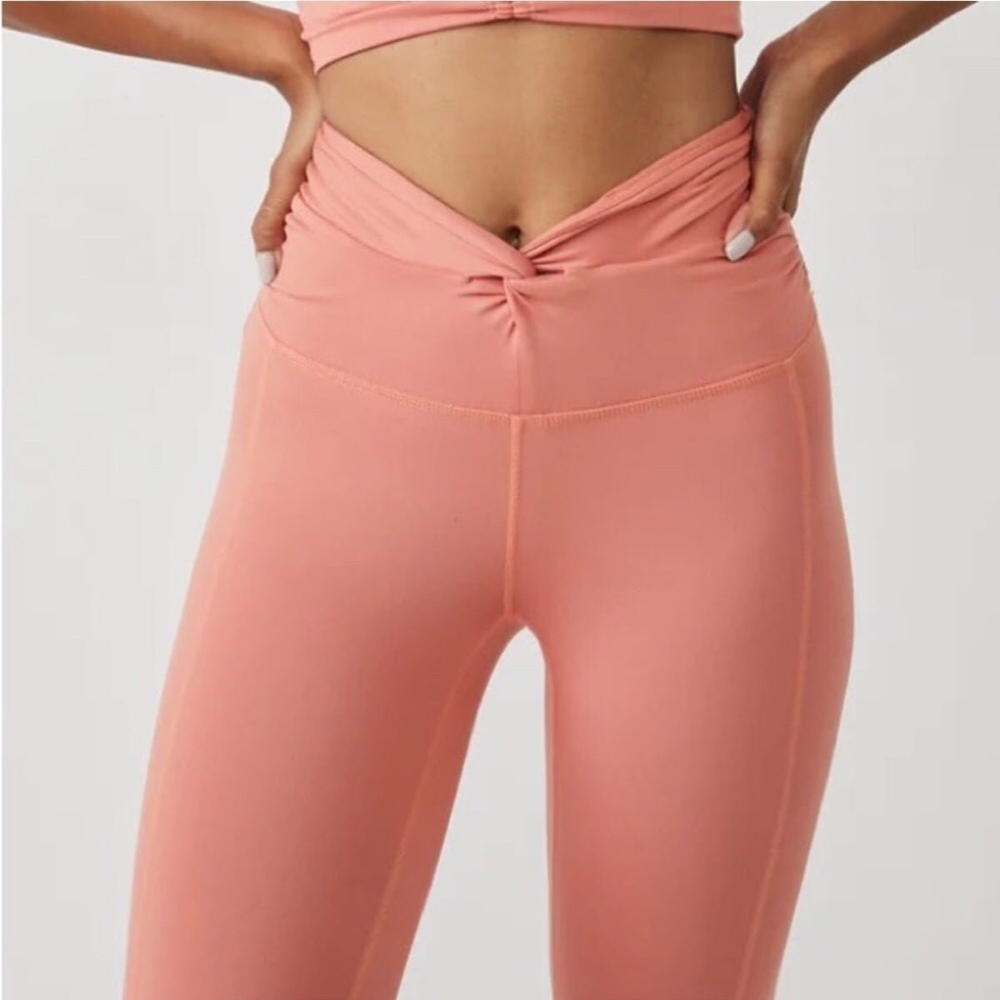FP Movement by Free People Peach Breath Deeper Leggings